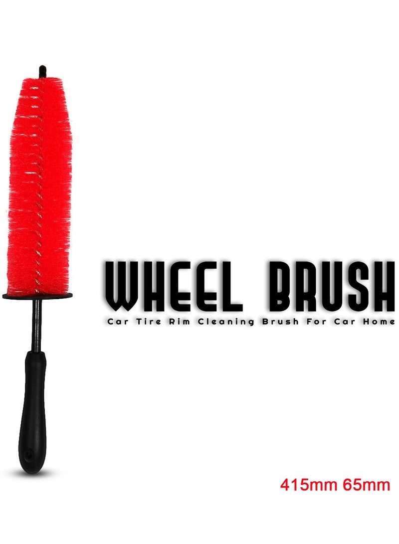 1pcs 415mm 65mm Diameter Wheel Brush Car Tire Rim Cleaning Brush For Car Home - Image 1