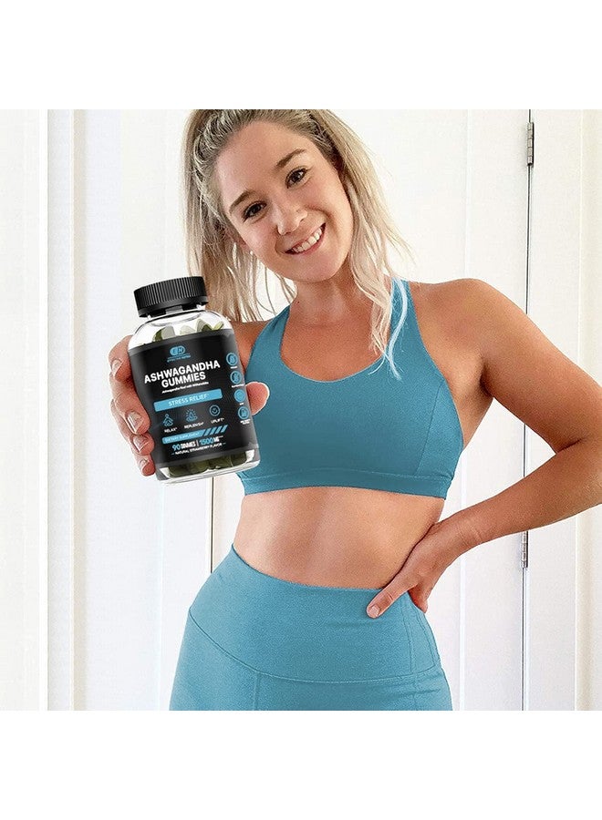 Effective Nutra EFFECTIVE NUTRA Ashwagandha Gummies 1500mg | Stress Relief, Immune Support, Calm Mood, Energy | Natural Berry Flavor | 45-Day Supply | Vegan, Gluten-Free, Non-GMO | Supplement for Men & Women (90ct) - Image 3