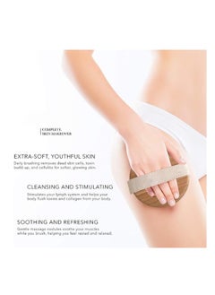 MOSH Dry & Bath Body Brush for Cellulite Reduction, Lymphatic Drainage, and Exfoliation  - Image 2