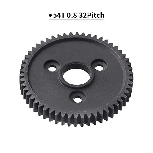 FriHobby Metal Steel 54T 32P Spur Gear with 15T/17T/19T Pinions Gear Sets Replace 3956 for Traxxas Slash Rustler Stampede E-REVO Summit ST Rally Raptor R T-Maxx 2WD VXL - Image 4