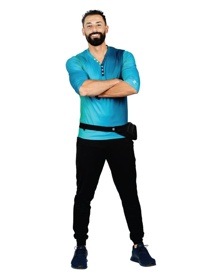 زيسي Men's V-Neck T-shirt