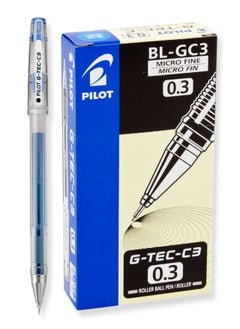 PILOT 12-Piece Micro Fine Roller Pen 0.3mm Tip Blue Ink  - Image 1