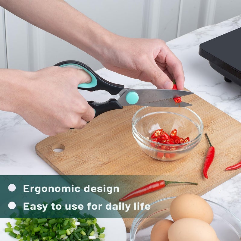 Mr. Pen- 8 Inch Dishwasher Safe Food Scissors - Meat & Utility Kitchen Shears - Image 4