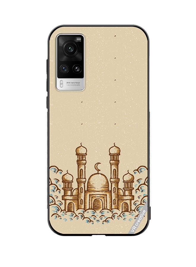 VR CREATIVE Protective Case Cover For Vivo X60 Pro Mosque Design Multicolour - Image 1