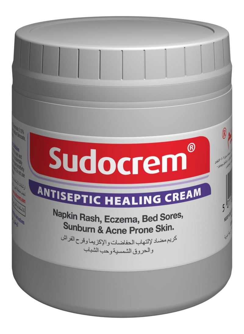 Sudocrem Sudocrem Antiseptic Healing Cream 125g – Multi-Purpose Skin Protection for Babies, Adults & Sensitive Skin – Treats Diaper Rash, Eczema, Acne, Cuts & Burns  - Image 1