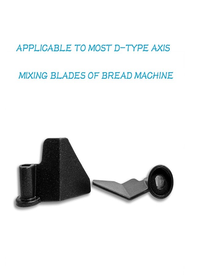 OUSTUE Bread Maker Paddles (Set of 2) Suitable for Hamilton Beach, Elite Gourmet 2lb Bread Makers, Sunbeam Bread Makers, Regal, and Oster Bread Makers - Image 3