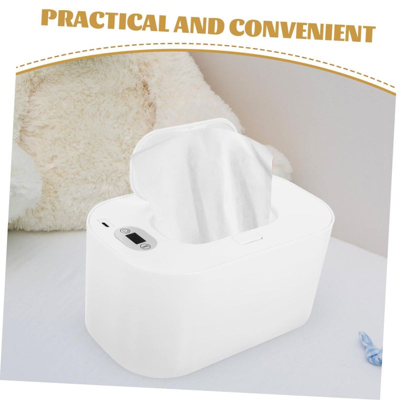 Portable USB Wet Tissue Heater Lightweight Temperature Control Wipes Case For Travel And Home Use Compatible With Various Wipes - Image 5
