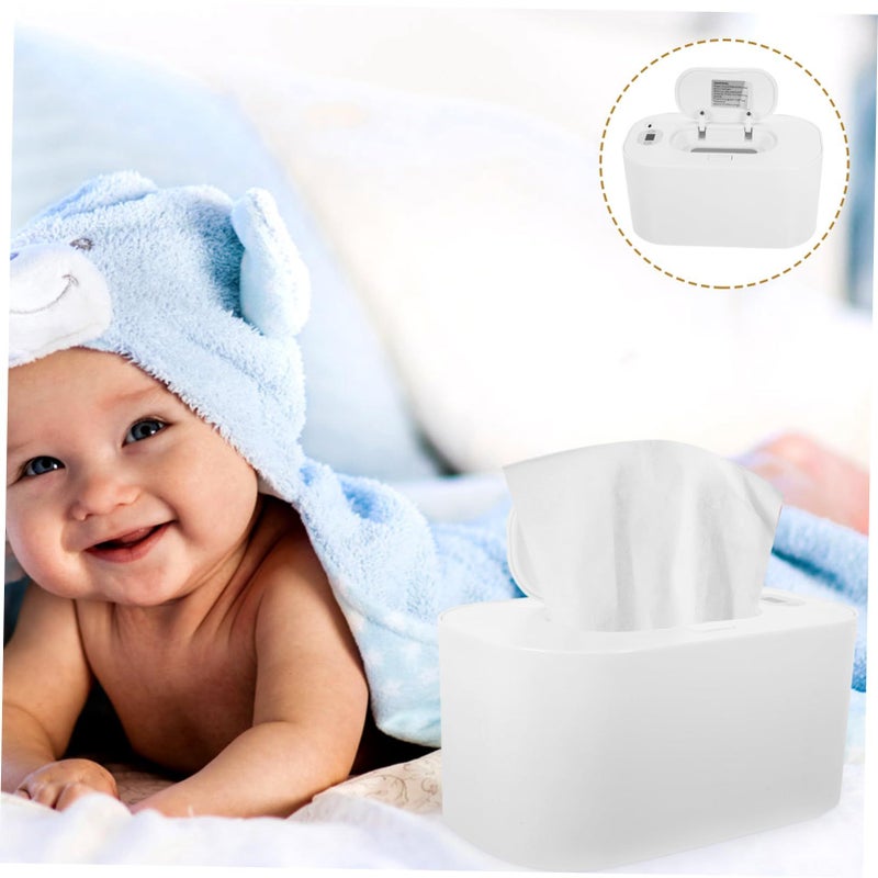 Portable USB Wet Tissue Heater Lightweight Temperature Control Wipes Case For Travel And Home Use Compatible With Various Wipes - Image 4