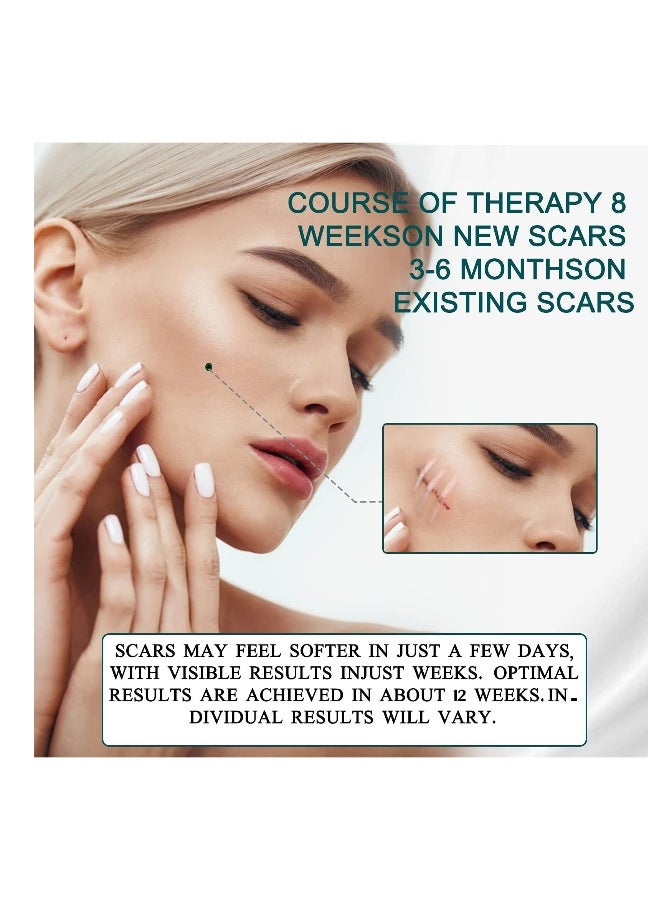Silicone Scar Sheets, Professional Silicone Scar Tape, Silicone Gel for Scars, Silicone Scar Strips, Soft Scar Sheets for Acne, Keloid, Burns, Acne - Image 5