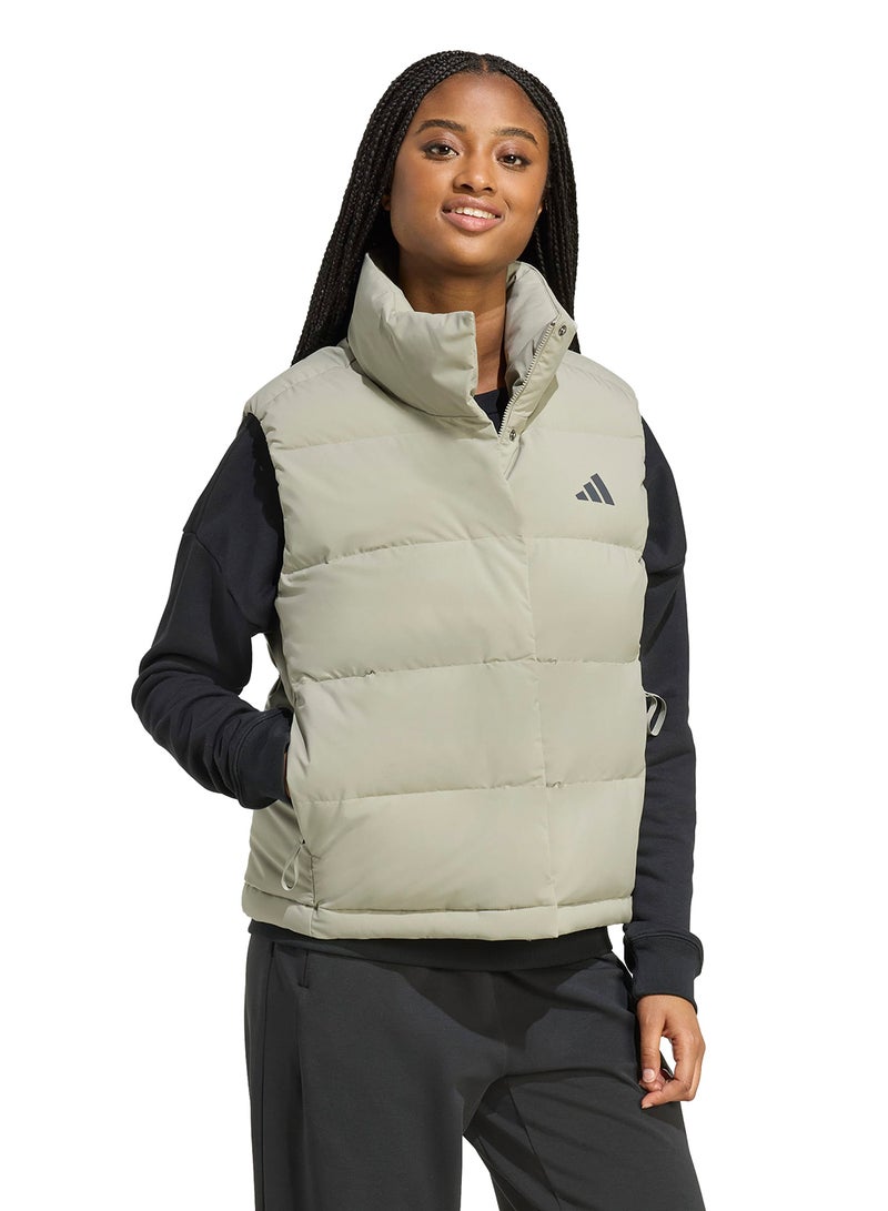Adidas Helionic Climawarm Relaxed Down Vest - Image 5
