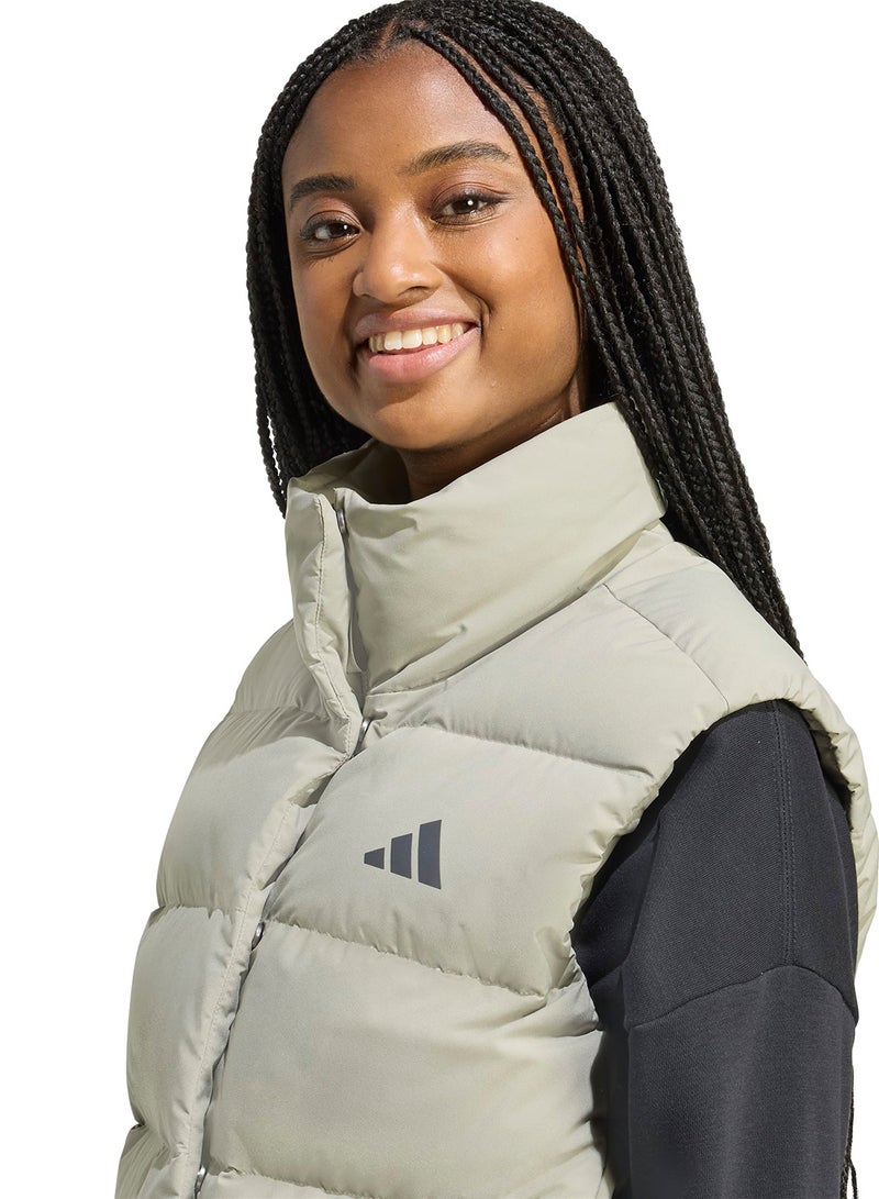 Adidas Helionic Climawarm Relaxed Down Vest - Image 3