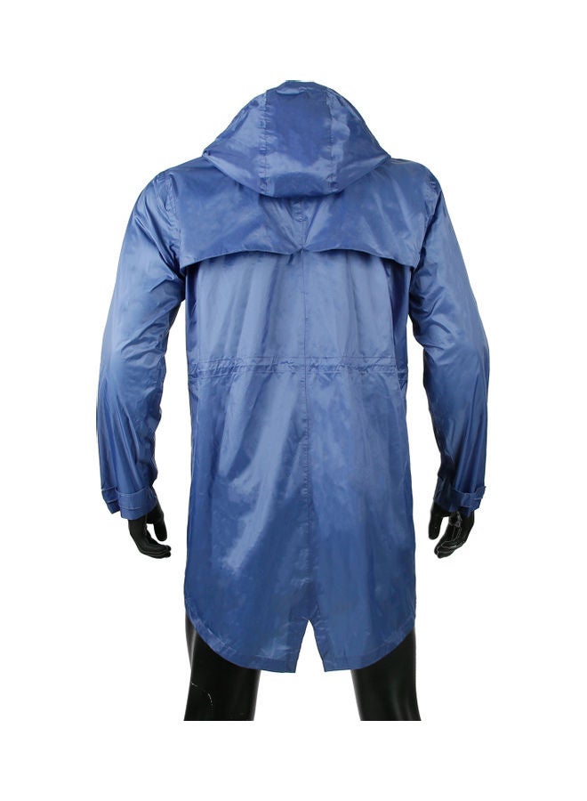 NIBEMINENT Long Waterproof Hooded Jacket  - Image 3