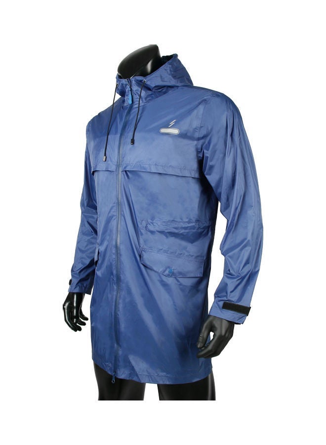NIBEMINENT Long Waterproof Hooded Jacket  - Image 2