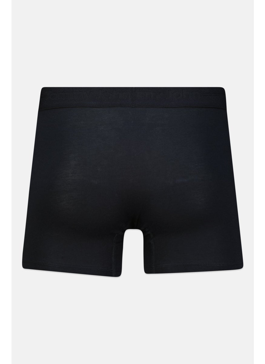Tommy John - Men 2 Pack 4 Inseam Solid Trunk, Black - Image 1
