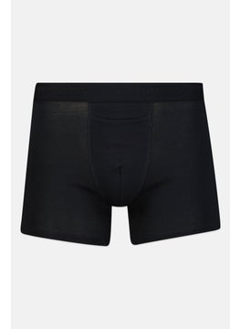 Tommy John Men 2 Pack 4 Inseam Solid Trunk, Black  - Image 2
