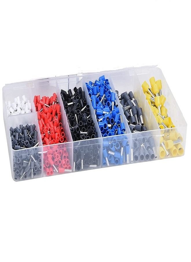 Generic Crimper Plier Set with 1200 PC Wire Terminals Crimping Connectors Wire End Ferrules  - Image 3