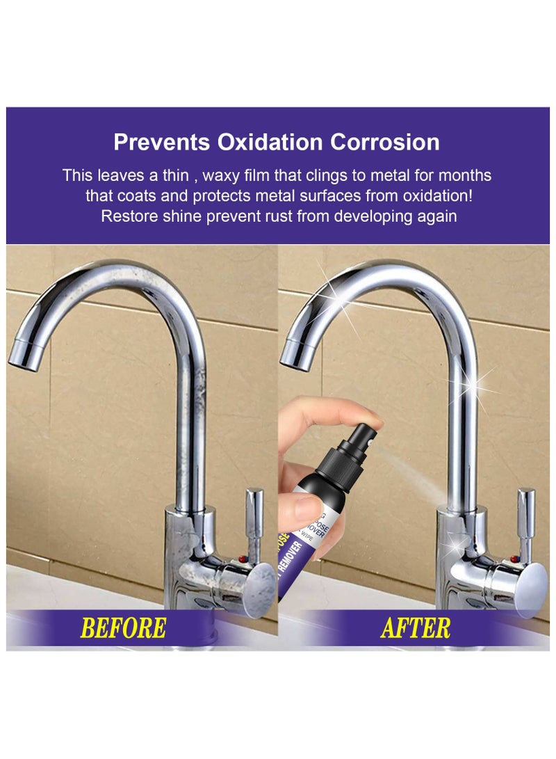 SYOSI Rust Remover Spray, Multi-Purpose Rust Remover Rust Inhibitor Derusting Spray, Rustout Instant Remover Spray, Anti Rust Inhibitor Derusting Spray, Car Maintenance Cleaning Rust Dissolver 50ml -2pcs - Image 5