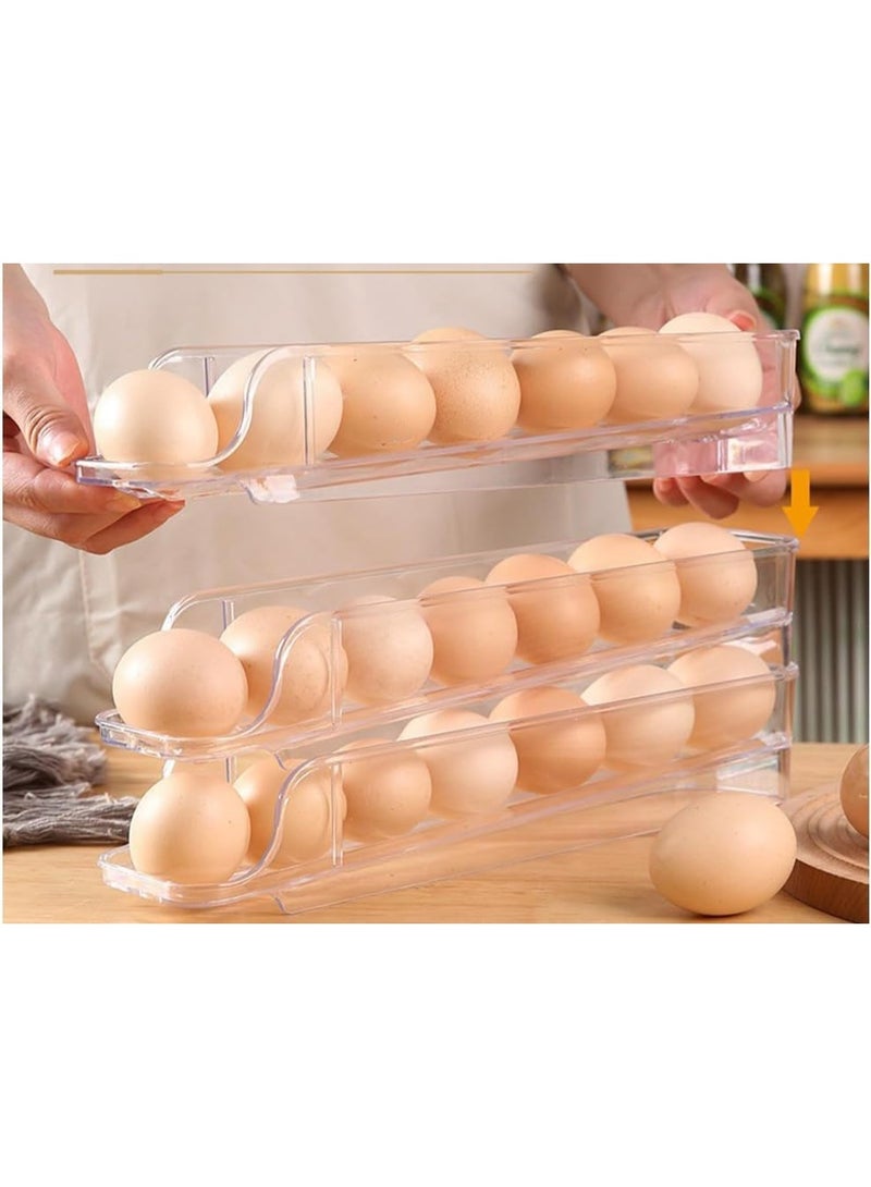 منظم بيض أكريليك 2 دور سعة 28 بيضة - Image 4