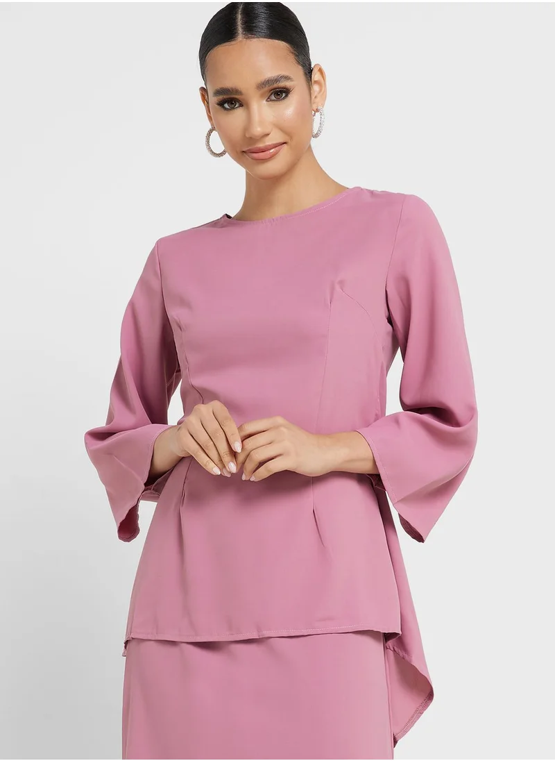 Khizana Released Top And Skirt Set