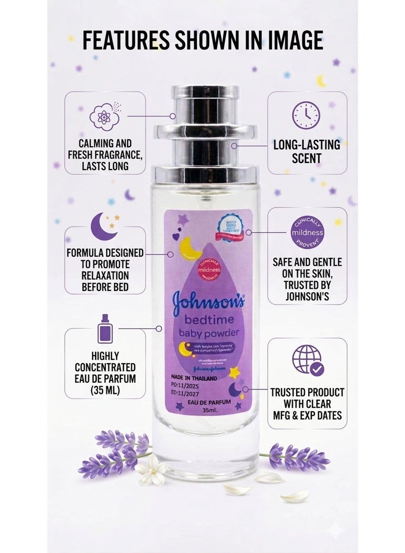 Johnson's Baby Powder Bedtime Perfume 35 ML - Image 2