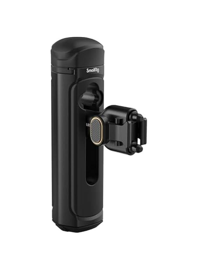 SMALLRIG Quick Release Side Handle for  Universal Quick Release Mobile Phone Cage 4299 and  Cage for iPhone 15 Series, Aluminum Phone Cage Handle Grip with Built-in Cold Shoe - 4403 - Image 1