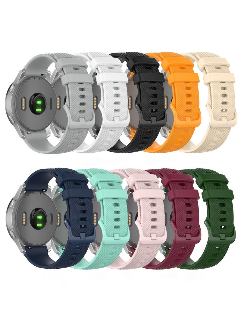 1Pcs Watch Band Suitable For Huawei Watch 3 pro/ Samsung galaxy Watch /Garmin Venu 2S/ vivoactive5 Pink 18mm - Image 5