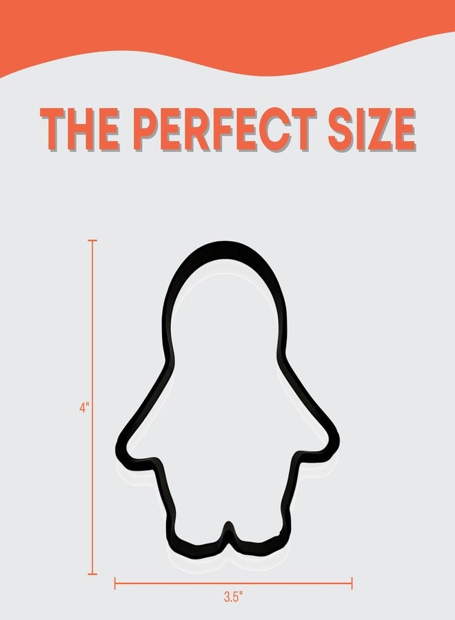 Bundle of Fun Penguin Cookie Cutter with Easy Push Design - Image 2