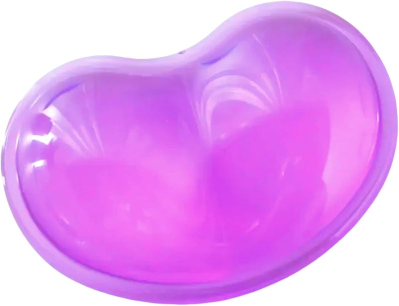 LetGoShop Ergonomic Gel Wrist Rest for Mouse, Computer Mouse Wrist Support for Arm Pain Relief, Heart-Shaped Cute Hand Wrist Cushion for Home and Office Working Gaming Anti-Fatigu - Image 1