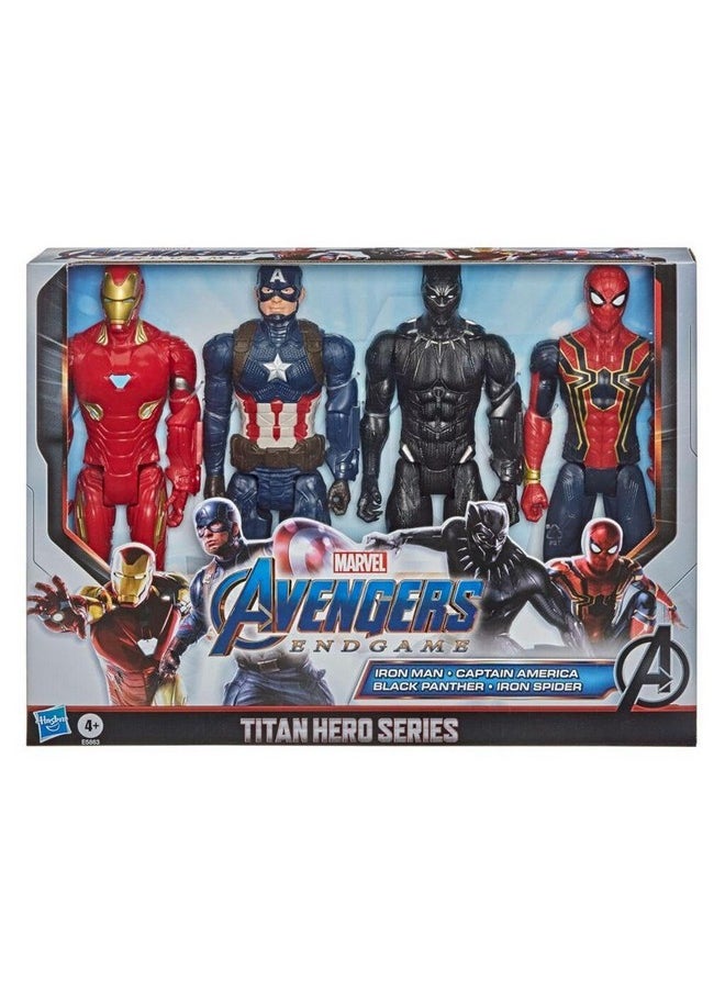 AVENGERS Avengers Hasbro Marvel Avengers: Endgame Titan Hero Series Action Figure 4 Pack  - Image 1