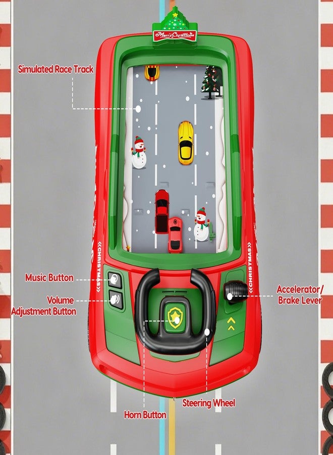 Mytothfy Musical Steering Wheel Racing Car Toy, Racing Adventure Car Steering Wheel for Toddler Kids, Toddler Simulated Driving Game Cars with Sound and Light, Christmas Birthday Gifts for Kids Ages 3+ - Image 5