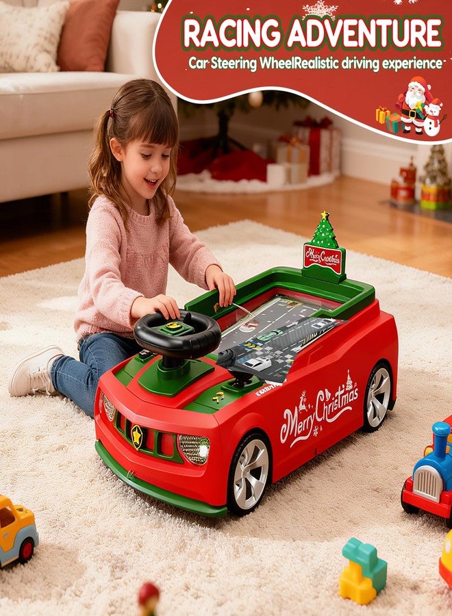 Mytothfy Musical Steering Wheel Racing Car Toy, Racing Adventure Car Steering Wheel for Toddler Kids, Toddler Simulated Driving Game Cars with Sound and Light, Christmas Birthday Gifts for Kids Ages 3+ - Image 3