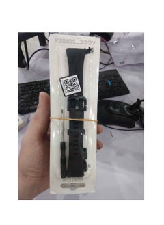 Generic Soft Honor Band 6 Silicone Strap for Honor 6 Monochrome Replacement Mesh Soft Sports - Black  - Image 1
