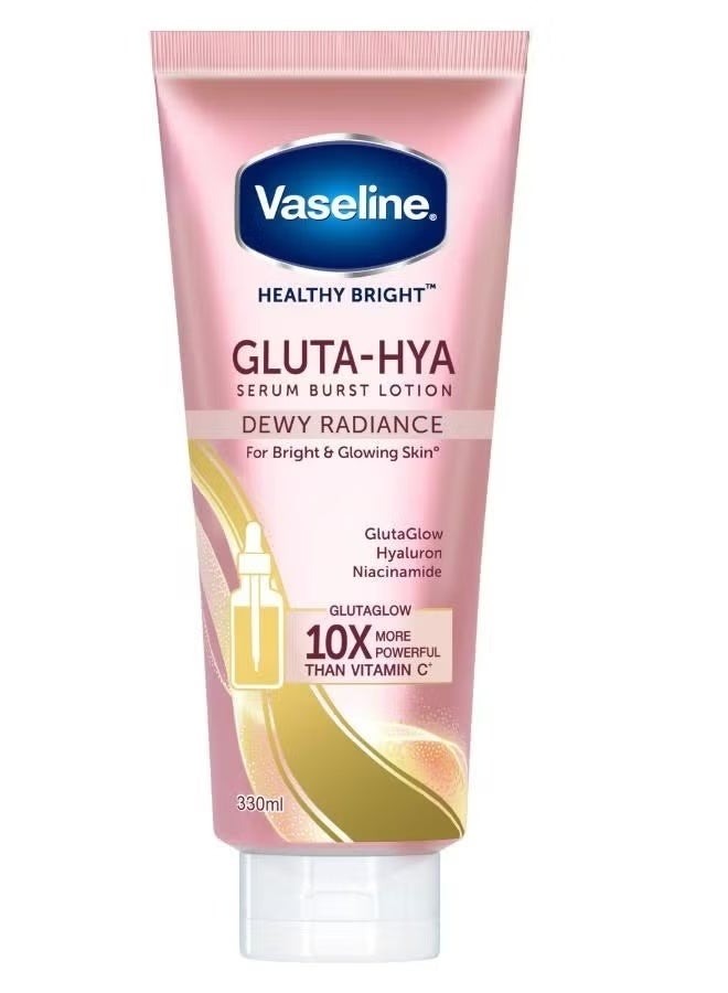 Vaseline Gluta-Hya Serum Burst Lotion Dewy Radiance 330 ML - Image 1