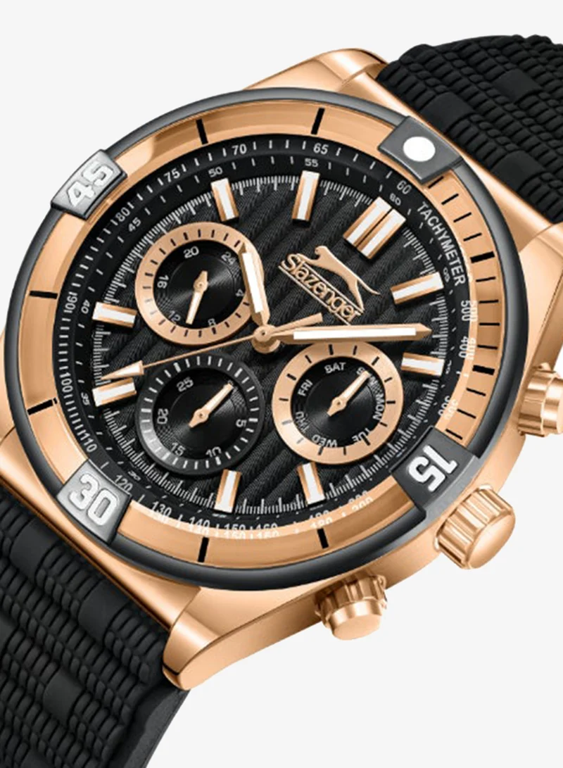 Slazenger Men's Silicone Multi Function Watch SL.9.2389.2.01 - 44 mm