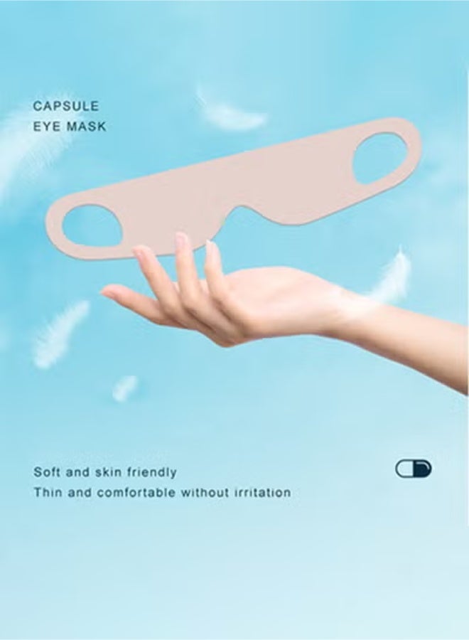 Arabest Small and portable eye mask for sleep, small capsule appearance, easy to carry, fits in the bag, in the pocket, does not take up space - Image 3
