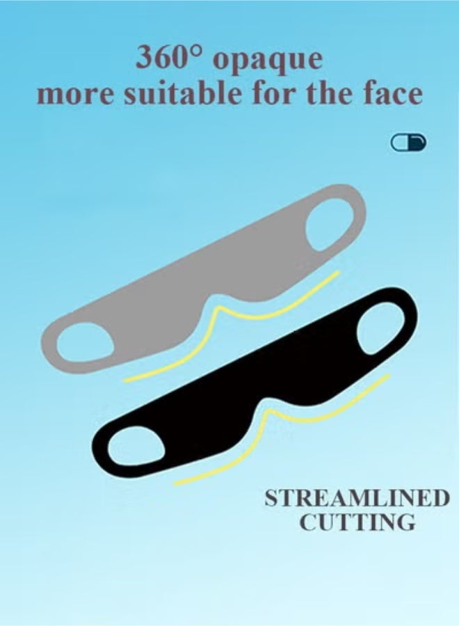 Arabest Small and portable eye mask for sleep, small capsule appearance, easy to carry, fits in the bag, in the pocket, does not take up space - Image 4