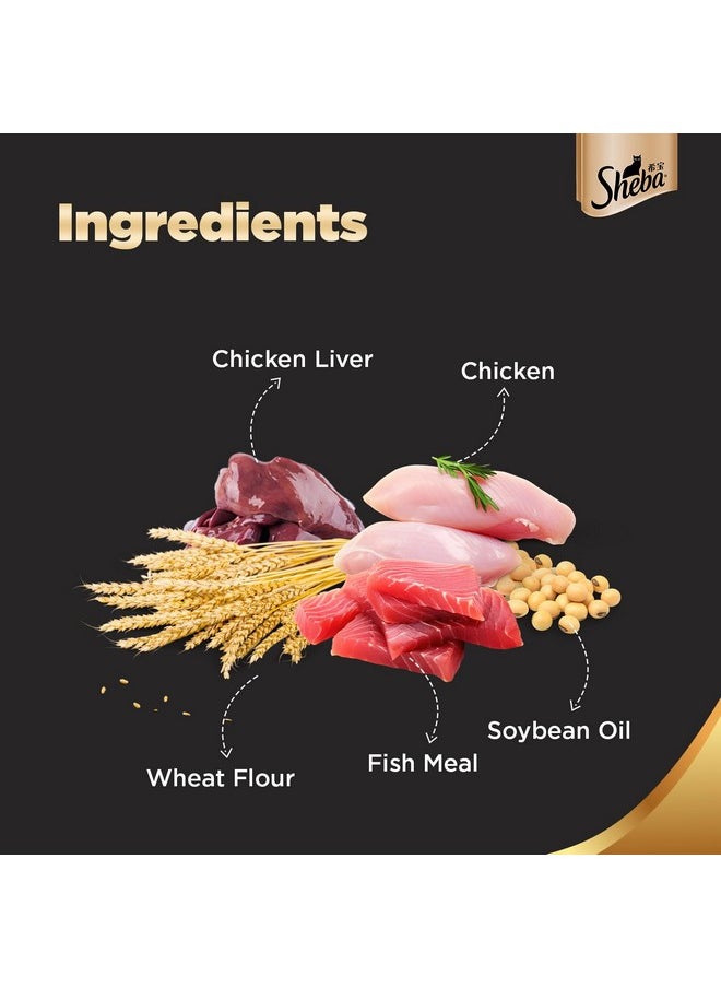 Sheba Fine Premium Kitten (2-12 Months) Wet Cat Food, Chicken Premium Loaf, 70 G Pouch, High-Moisture Gravy Kitten Cat Food For Healthy Hydration  - Image 5