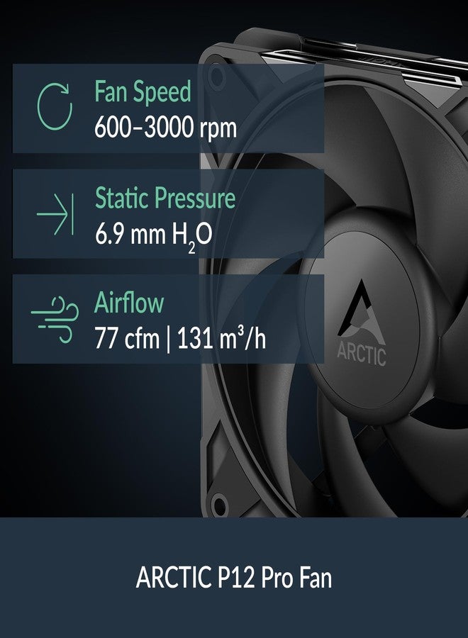 ARCTIC Liquid Freezer III Pro 240-240 mm AIO CPU Cooler, Water Cooling, 38 mm Radiator, PWM Pump, VRM Fan, AMD AM5/AM4, Intel LGA1851/1700 Contact Frame - Black - Image 3
