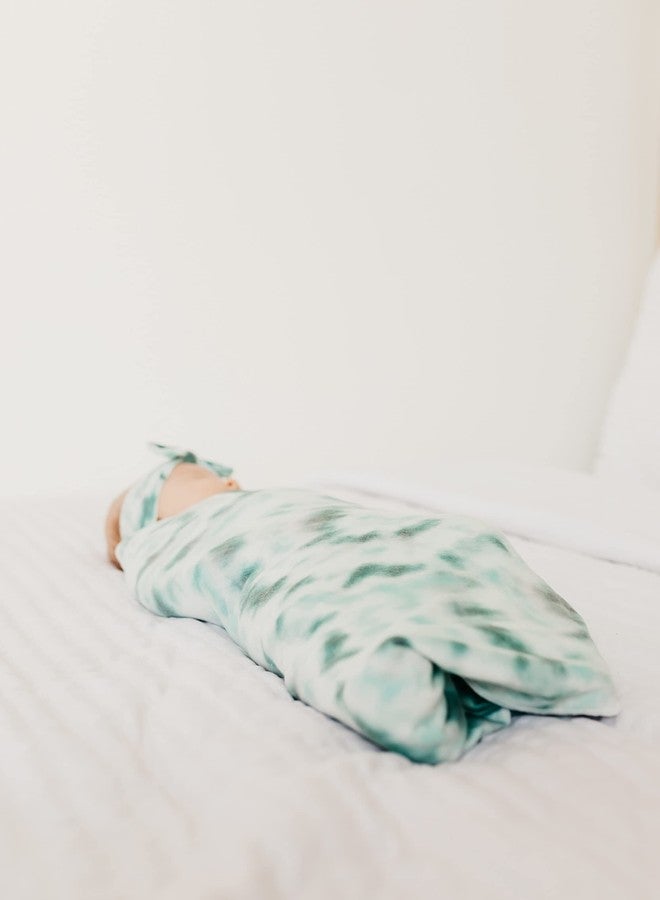 Copper Pearl Large Premium Knit Baby Swaddle Receiving Blanket Bahama - Image 4