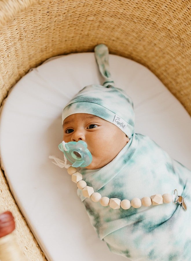 Copper Pearl Large Premium Knit Baby Swaddle Receiving Blanket Bahama - Image 3