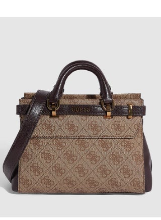 Monogram Patterned Satchel Bag Brown - pzsku/Z9391EB8BA9ED32F8DB19Z/45/_/1706002178/a4fac367-01fe-4541-b683-68237e6c8c90