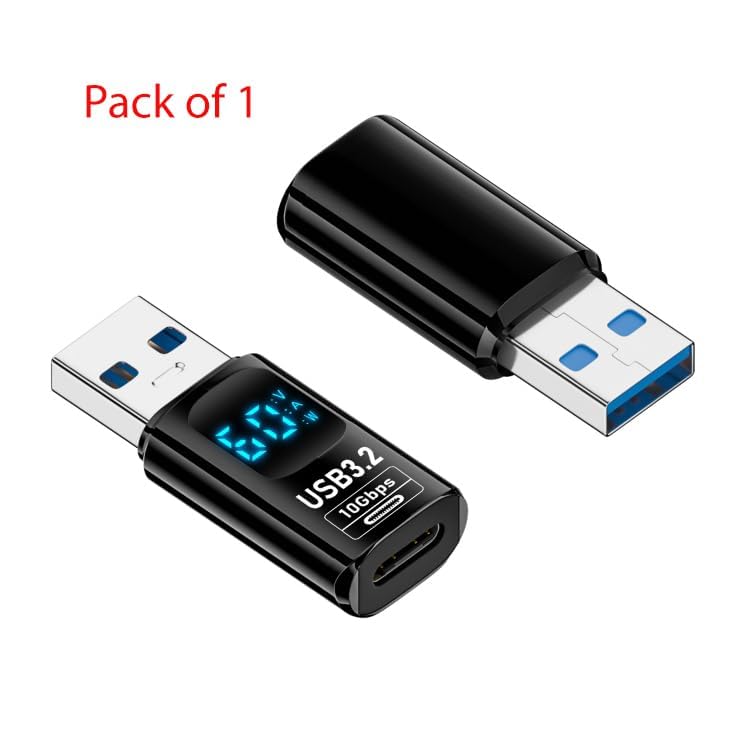 ETZIN محول USB C أنثوي إلى USB ذكر، محول USB 3.2 A إلى USB C لنقل البيانات بسرعة فائقة متوافق مع iPhone 15 Plus Pro Max، سماعات Type-C، لابتوب، شاحن، Quest Link - Image 3