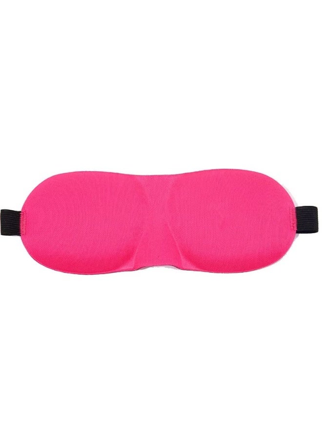 3D Eye Mask, Eye Blindfold Shield, Sleeping Mask, Light Blocking, Zero Eye Pressure Adjustable Night Blindfold Ultralight Travel Nap Eye Cover (Pink) - Image 4