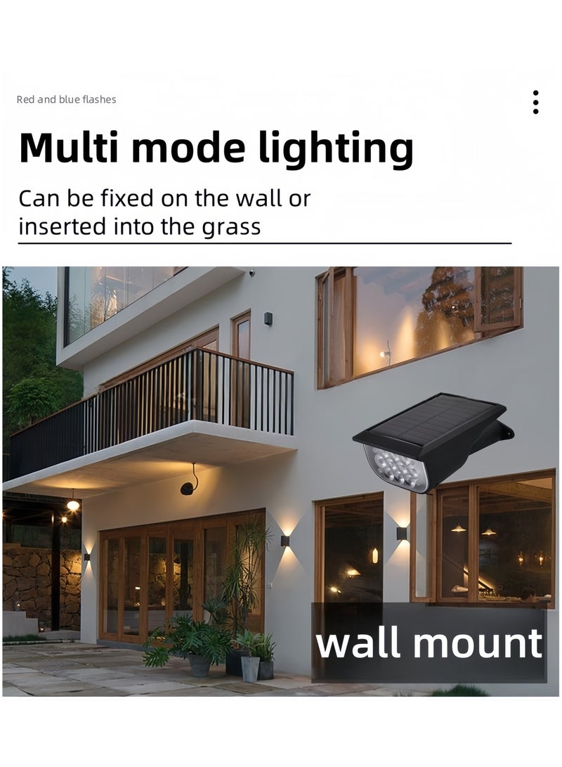 Beautiful Outdoor Spotlight,Outdoor Landscape Lighting,  Plug-in LED Spotlight, Solar Charging, For Gardens, Courtyards, Backyards, Plants, Lawns, Trees, Houses, Flags,IP65 Waterproof - dimmable - Image 3