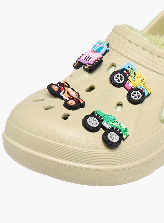 Aqua Jibbitz Accent Clogs with Backstrap - Image 4