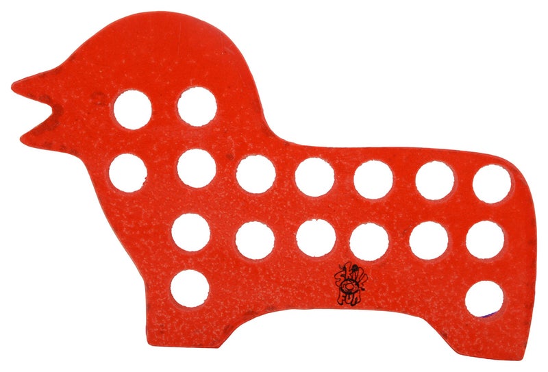 Skillofun Wooden Sewing Toy Lion, Multi Color - Image 3