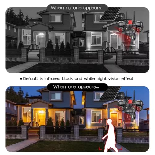 ApnaCam 5MP 4G SIM Solar Powered Security Camera | 360° View 3 Lens Outdoor CCTV | 128GB Storage | Night Vision, Motion Detection & Two-Way Audio | Waterproof Wireless Solar Panel Camera - Image 4