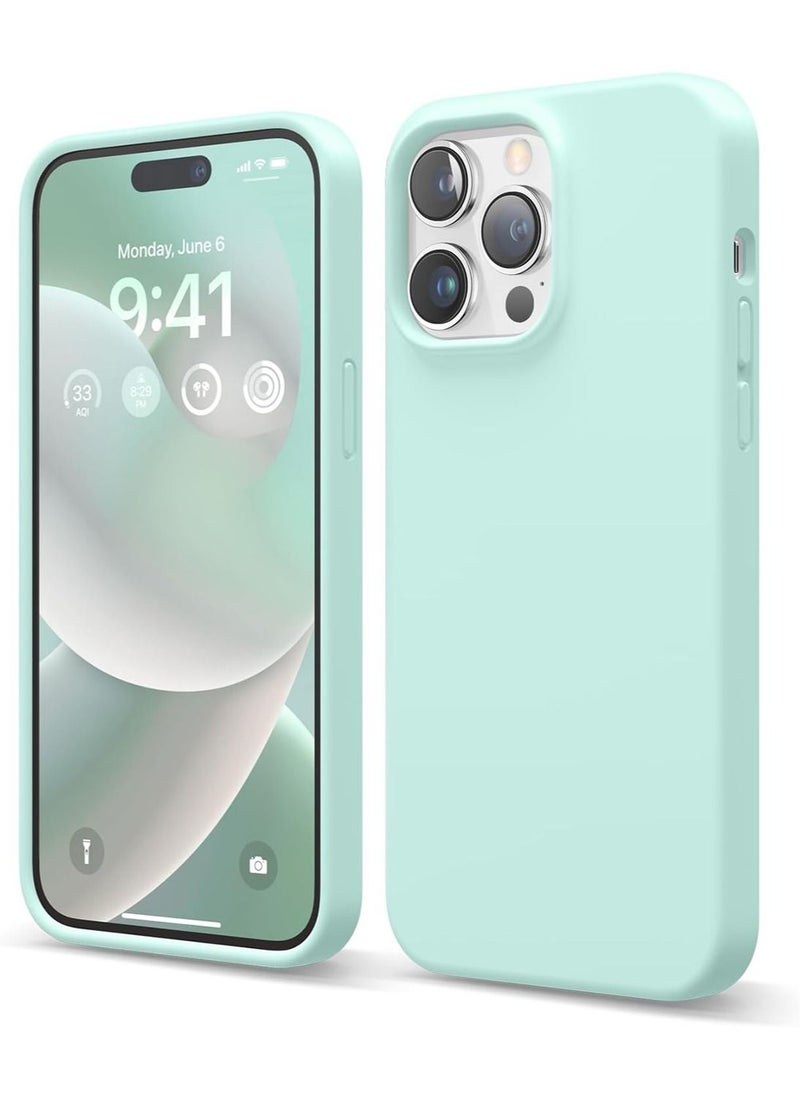 Elago Silicone for iPhone 14 Pro MAX Case Cover - Aqua Sky 