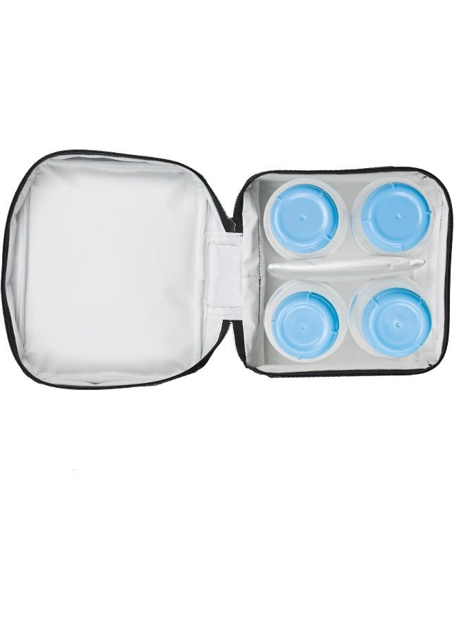 PackIt Freezable Breastmilk & Formula Cooler, Wild Leopard Gray - Image 4