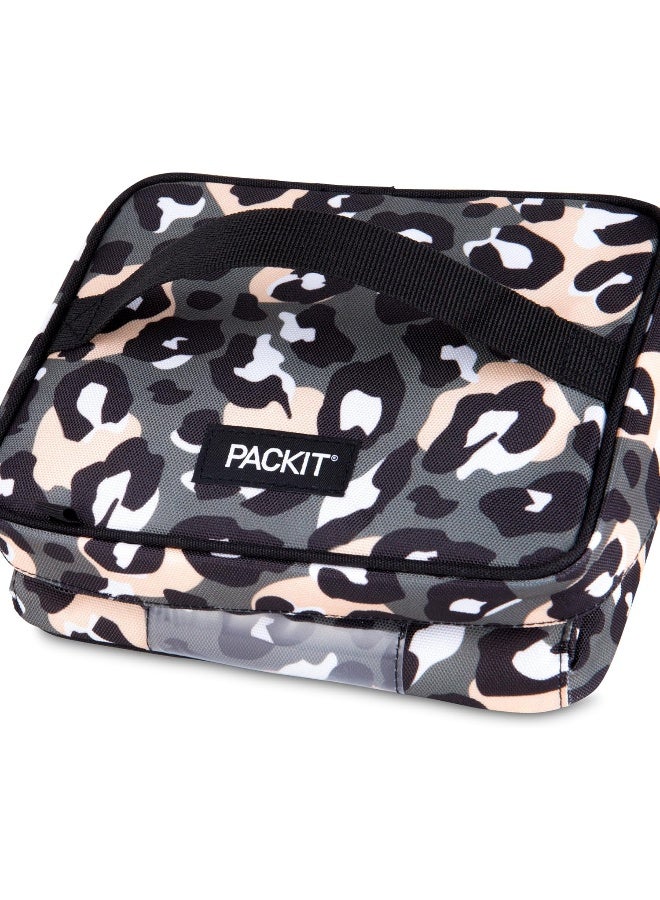 PackIt Freezable Breastmilk & Formula Cooler, Wild Leopard Gray - Image 3